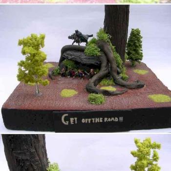 Get off the Road diorama by Demon Hunter