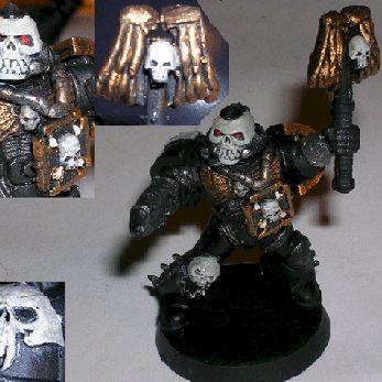 Scratch built chaplain (WIP) by Justicar Billybob