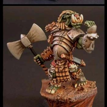 Grahn Bonecrusher, Orc Warlord by stormwind