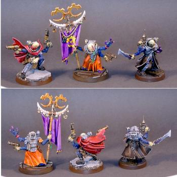 Genestealer Cult heroes by Voltar.79