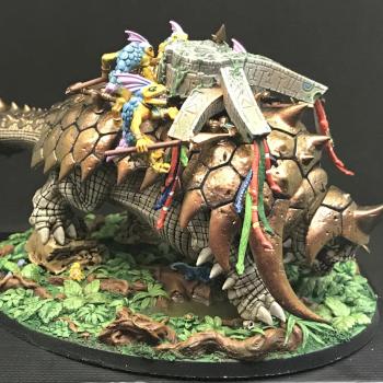 Seraphon Bastiladon by Glockta