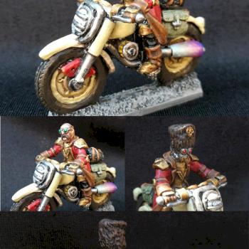 Imperial Guard Vostroyan Rough Rider by TheThousandthSon