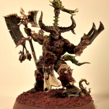 Khorne champion by Hazazeluni3