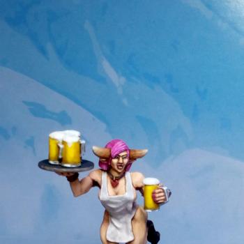 Minotaur Tavern Wench / Bar Maid by chaos spawn