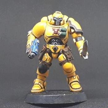 imperial fist Primaris Reivers by Cainnech