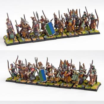 bretonnian archers by vamsi