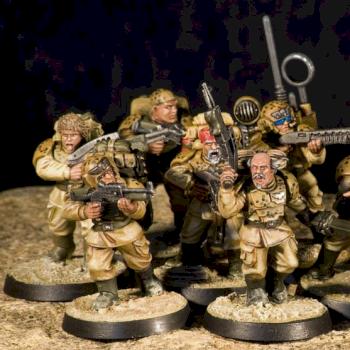 Imperial Guard Veteran Squad by griffongames