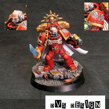 Blood Angel Captain (better photos) by DVS Design