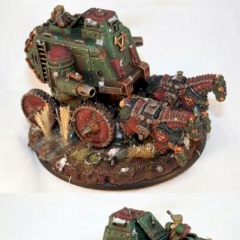 Khador Gun Carriage by Melesomancer