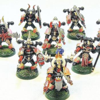 Chaos Space Marine Unit (Children of the Emperor)... by Cat Dancer