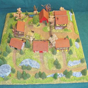 Country Inn...(10mm)...diorama/game play piece #2 by Cat Dancer