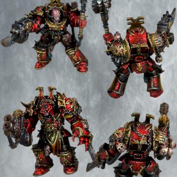 World Eaters Terminator Squad closeups by Bohun