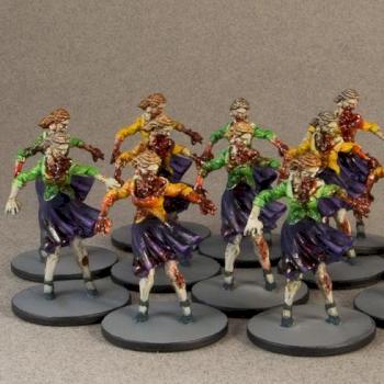 Zombicide - female walkers (tabletop quality) by Jarrett