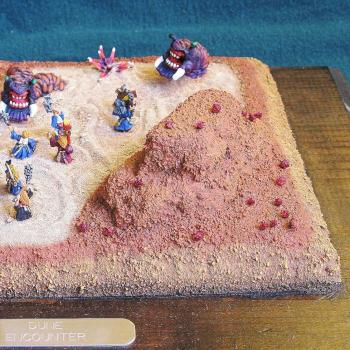 Dune Encounter  1 (10mm)...Diorama by Cat Dancer