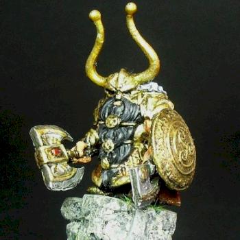 Dwarf Lord AOW - with shield by Erneshammer