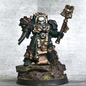 Space Marine Terminator Chaplain by jason