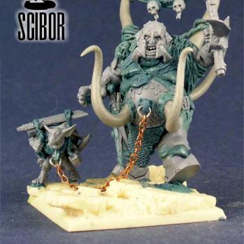 OGRE KINGDOMS Ogre Tyrant - converted by Scibor