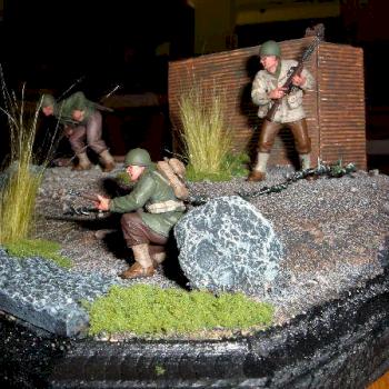 WWII diorama by Omegaprime