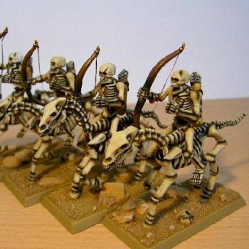 Skeleton horsemen by Ryu