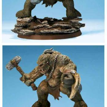 Scratchbuilt Mountain Troll Painted Version by timshinn73