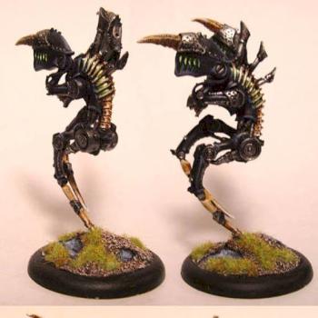 WARMACHINE Cryx Stalker Bonejack by Otar