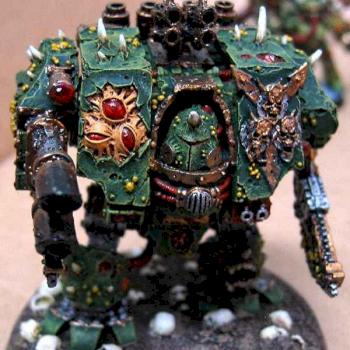 Nurgle Dreadnaught by Sweeper