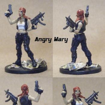 Angry Mary by Entiago