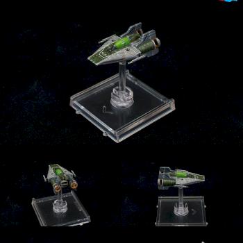 Star Wars X-wing: Green Squadron A-wing by Macross_VF1