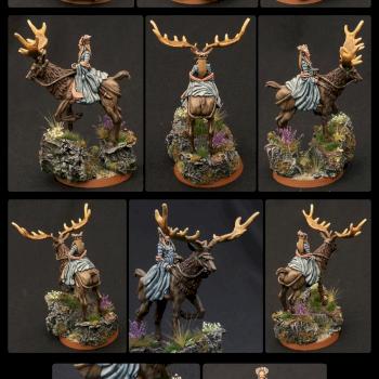 Thranduil on Elk (Conversion) by Dead Marsh Spectre