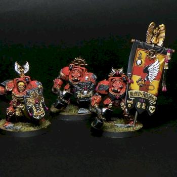 Blood Angels Terminator squad by karpunk