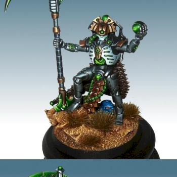 Necron Overlord by Lan Studio