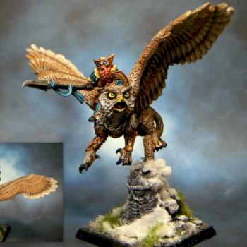 Hrolfgad Loftsaddle, Dwarf Griffon Rider by Juanchopinta