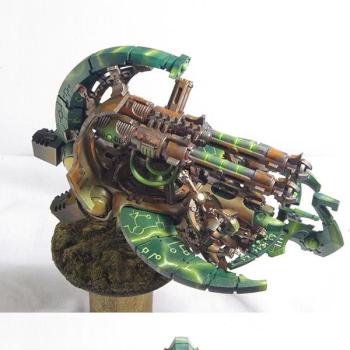 Necron Barge by EpicMiniArt