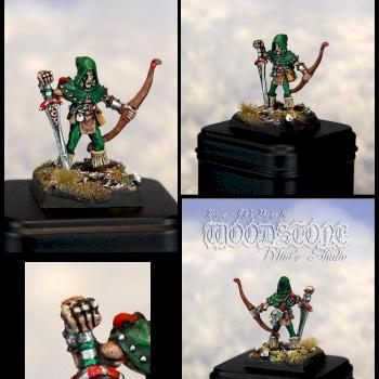 Captain Anunhim as Skarloc's vintage figure by Woodstone