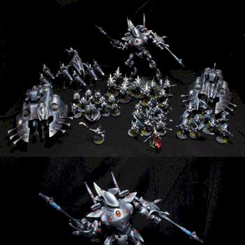 Eldar army by Ticos