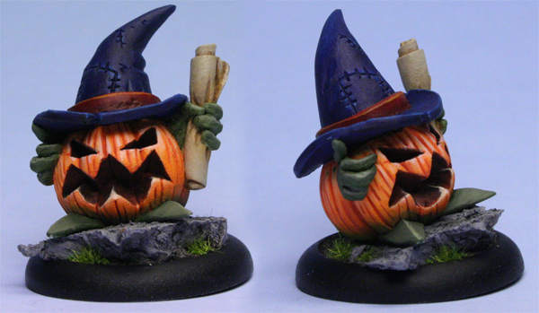 Pumpkin Witch / Citrouille sorcière by Juan