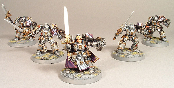 Grey Knight Terminator Squad by Agatheron