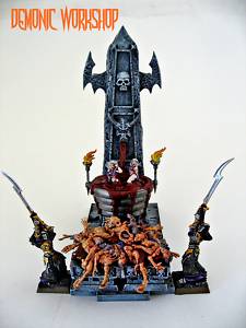 Warhammer Fantasy Dark Elves - Cauldron of Blood by Demonic_Workshop