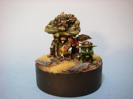 Warboss and Grot by -=Lazuli=-