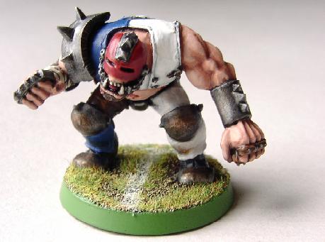 blood bowl ogre ginger by Hpt. Moe Safslovisky