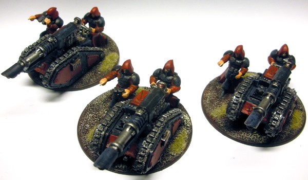 Adeptus Mechanicus Sagitarii (Lascannon Heavy Weapon teams) by Malevon