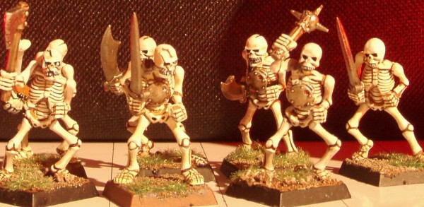 Skeleton warriors by Atoom