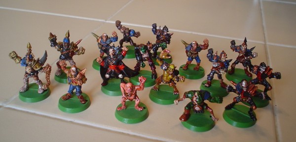 Undead Blood Bowl Team by cygnus46