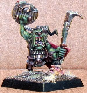 Goblin warboss by kieran