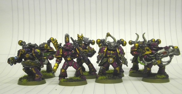 Emperors Children Chaos Marines by The Templar