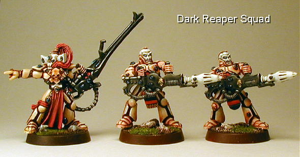 Eldar Reaper Squad by Neuroranger