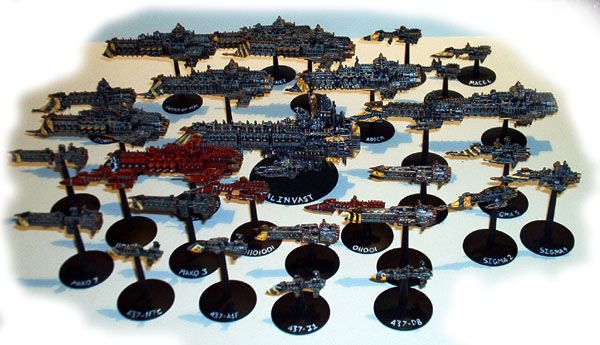 Imperial Navy Battlefleet Gothic Fleet by Scottdsp748