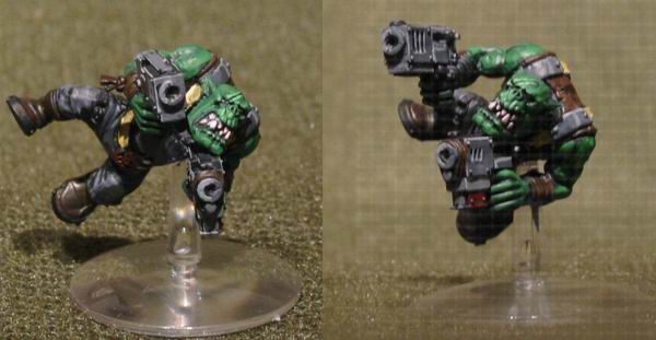 Ork in Bullet-time by LordofthePit