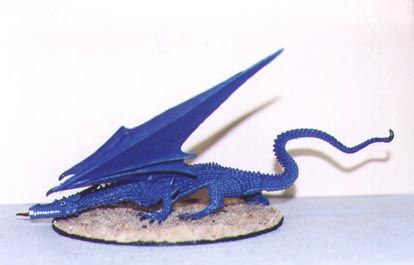 Blue Dragon by Lady Tam