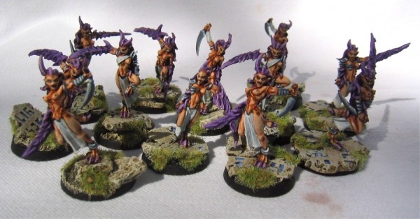 Slaanesh daemonettes by Dazkhull